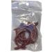 Braided Hair Scrunchies Pink with 2 Beautiful Colours for Everyday Use 5 Pieces Hair Scrunchies Set - Buy Online on SooperMarket.com