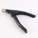 Professional Nail Tip Cutter Cutters for False Fake Gel Nail Tip Cutters (BLACK)
