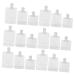 minkissy 1 Set Flap Lotion Bag Shampoo Container Portable Spout Pouch Travel Size Container Travel Toiletries Travel Pouches for Toiletries Liquid Square The Pet Clamshell Dispenser