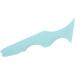 5 In 1 Silicone Beauty Ruler Eyebrow Pencil Smoky Eyeshadow Applicators Plate Winged Tip Eyeliner Aid Reusable Multi Purpose Silicone Eyebrow Pencil Stencil for Cosmetic Lipstick Blue - Buy Online on SooperMarket.com