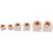 3 Pair Toe Corrector Spacer Set - Prevent Friction and Correct Bunions - Toe Separator for Toe Deformation - Buy Online on SooperMarket.com
