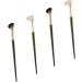 Healeved 20 Pcs Nose Shadow Brush Concealer Brush Eyeshadow Contour Brush Angled Eyebrow Wooden Handle - Buy Online on SooperMarket.com