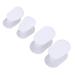 Anggrek Gel Toe Separators - 8 Pairs Silicone Toe Separators for Pain Relief and Hallux Valgus Corrector - Reduce Friction Between Toes - Sizes Small to Large - Buy Online on SooperMarket.com