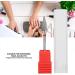 Nail Drill Bits Tungsten Steel Manicure Pedicure Grinding Head - Red - Buy Online on SooperMarket.com