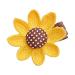 Sunflower Hair Clip Set for Girls - Mini Rubber Bands and Alligator Clips for Kids - Buy Online on SooperMarket.com