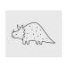 2 x 'Happy Dinosaur' microfiber lens/glasses cleaning cloths (LC00024092)