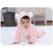 Ceguimos Newborn Baby Hooded Snowsuit - Pink, 9-12 Months - Buy Online on SooperMarket.com