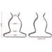 Stainless Steel Boat Hook Spring Clip Holder Bracket - Marine Spring Clip 9824S - 1 to 1-3/4 ID - Buy Online on SooperMarket.com