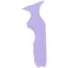 FILFEEL Stencils 5 In 1 Multi Purpose Eye Makeup Tool Reusable Silicone Winged Tip Aid Eyebrow Shaping Stencil for Beginners Purple - Buy Online on SooperMarket.com