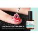 LOUINSTIC Quick Gel Polish Remover Kit - 3-5 Minute Nail Polish Removal with Peel Off Latex Tape Barrier - Buy Online on SooperMarket.com