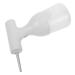 Mikinona 1 Set Electric Frother Household Cleaning Tools Face Wash Cleansing Shampoo Body Wash Face Facial Electric Foaming Bottle Bubbling Supply White Abs.pp.silicone