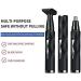 Ear and Nose Hair Trimmer - Portable USB Rechargeable Waterproof & Easy to Clean - Perfect Grooming Tool for Travel - Buy Online on SooperMarket.com