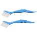 Beavorty 4 Pcs 2 Keyboard Cleaning Brush Toothpaste Holder Travel Hard Cleaning Brush Mirror Holder Clips Window Groove Brush Groove Cleaning Brush Corner Cleaning Brush 2 in 1 - Buy Online on SooperMarket.com