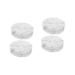HAPINARY 4 Pcs Storage Box Refillllable Powder Case Face Powder Case Cosmetic Powder Container