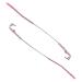 Ranara replacement glasses end tips glasses legs glasses accessories 1 pair of metal glasses hinge substitutes 1-hole-rimless glasses repair-parts kit glasses bracket replacement pink