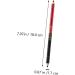 PLAFOPE 12pcs Lip Liner Eyeliner Make up Lipliner Black Waterproof Eyeliner Natural Pen Gel Eyeliner Plastic - Buy Online on SooperMarket.com