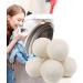 Ukiyo 6 XXL Dryer Balls | 100% New Zealand Sheeps Wool | Mulesing-Free Natural Fabric Softener - Buy Online on SooperMarket.com