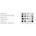 KADS Nail Stamping Plate FL035 - Flower Nature DIY Image Template for Manicure - Buy Online on SooperMarket.com