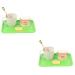 Frcolor 2 sentences toys for early dental education role -playing toys to brushing your teeth for children Experienced toys for babies wooden puzzle toddler reusable reusable