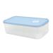 RORPOIR 1pc Box Egg Storage Box Storage Bins Refrigerator Eggs Storage Trays Egg Tray Blush Grid re-usable Blue 24x11.5cm