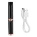 1 Pcs Heated Eyelash Curler Electric Retollable Long Lasting Lash Curler for Makeup Black