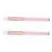 PLAFOPE 2pcs Nose Brush Beauty Eye Fluff Eyeshadow Brush Makeup Eyeshadow Pink Artificial Fiber Wool