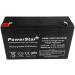 Buy PowerStar 6 Volt Rechargeable Battery (2-Pack) - Replaces LC-R0612P ML12-6F2 PS-6100 D5778 UB6120 F2/F1-12AH for International Shipping - Buy Online on SooperMarket.com