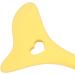 Stencils Multifunctional Eye Makeup Tool Silicone Aid Cream Applicator Mascara Shield Winged Tip for Eye Shadow Mascara Drawing (Yellow) - Buy Online on SooperMarket.com