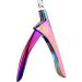 Acrylic False Nail Clipper Stainless Steel Multicolour Nail Tip Cutter Trimmer Fake Nail Clippers Beauty+