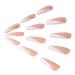 Brishow French Ballerina Acrylic Press-On Nails - Long Full Cover 24pcs for Women & Girls | International Shipping Available - Buy Online on SooperMarket.com