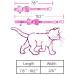 AIXI Cat Collar Breakaway with Bow Tie & Bell 2 Pack - Adjustable 7.8-10.5 Inch - Pink & Red - Buy Online on SooperMarket.com