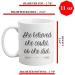 She Believed She Could So She Did Congratulations Gifts Women Gift 11oz Coffee Tea Ceramic Mug. - Buy Online on SooperMarket.com