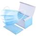 PACK OF 25 MBONLINE Earloop Disposable 4 Layers - Blue Color - Spa/Hair Salon/ Nail Technician/ Clinics - Universal Size - Unisex