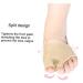 Gel Toe Separators & Bunion Corrector Set - Relief for Hallux Valgus, Crooked Toes, Foot Alignment Aid for Men & Women - Protect from Discomfort & Pressure - Buy Online on SooperMarket.com