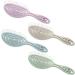 Head Jog 08 Paddle Brush with Flexible Soft Pin Bristles - Detangle Wet or Dry Hair, Ideal for Straight, Curly, and Wavy Hair - Original Collection Oatmeal - Buy Online on SooperMarket.com