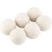 6 Pieces Dryer Balls Diameter 5 cm Natural Softener Reusable