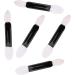 FOYTOKI 50pcs Women Eyeshadow Brush Beauty Sponge Double Sided Eyeshadow Brush Foam White Miss Oval Lipstick - Buy Online on SooperMarket.com