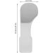 Agate Dental Mirror - Professional Stainless Steel Intraoral Reflector | Two-Sided Photographic Mouth Mirror - Premium Dental Tools - Buy Online on SooperMarket.com