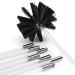 DPD 10 Feet Dryer Vent Cleaner Kit Dryer Duct Cleaning Kit includes 8 Flexible Rods Synthetic Brush Head Flexible Lint Remover