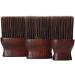 Desikixudy Barber Neck Duster Brush for Hair Cutting Soft Neck Cleaning Brush Professional Salon Barber Tool Red-Brown 2 - Buy Online on SooperMarket.com