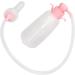 350ml Manual Vaginal Shower Cleaner - Portable Pink Nozzle Pressure Syringe Set for Women | Analdusche Vagina Cleaning Kit - Buy Online on SooperMarket.com