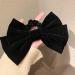Black Velvet Hair Scrunchies for Women and Girls - Hair Elastic Bow Ties - Buy Online on SooperMarket.com