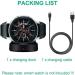Samsung Galaxy Watch Charger | Replacement Charging Dock for SM-R800/R810/R815 | Black Cradle for 42mm/46mm Smart Watch - Buy Online on SooperMarket.com