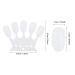 Nail Art Tips - 10pcs White Nail Sticks & Color Display Cards for Manicure & Gel Polish Practice - Buy Online on SooperMarket.com