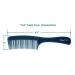 Krest Teal Tangle Tamer Curved Tooth Comb - Detangle Hair Effortlessly - Buy Online on SooperMarket.com