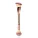 kawehiop Double Head Foundation Makeup Brush Multifunction Shadow Highlighter Powder Blush Brushes Blending Liquid Repairing Beauty
