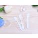 Reusable Mini Makeup Spatulas - 100 Violet Spatulas for Flawless Application | International Shipping - Buy Online on SooperMarket.com