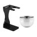 Angoily 1 set of razor set shaving stand and bowl of shaving soap bowl shaving plane holder razor plane stand bar razor razor for men holder for razor brush beard stand dad
