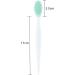10Pcs Exfoliating Nose Brush Silicone Lip Brush Double-sided Soft Lip Brush Lip Scrub Brush Lip Scrubber Blackhead Brush for Lip Skin Smoothing Cleaning Perfect Makeup Tool Kits - Buy Online on SooperMarket.com