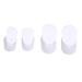 Anggrek Gel Toe Separators - 8 Pairs Silicone Toe Separators for Pain Relief and Hallux Valgus Corrector - Reduce Friction Between Toes - Sizes Small to Large - Buy Online on SooperMarket.com